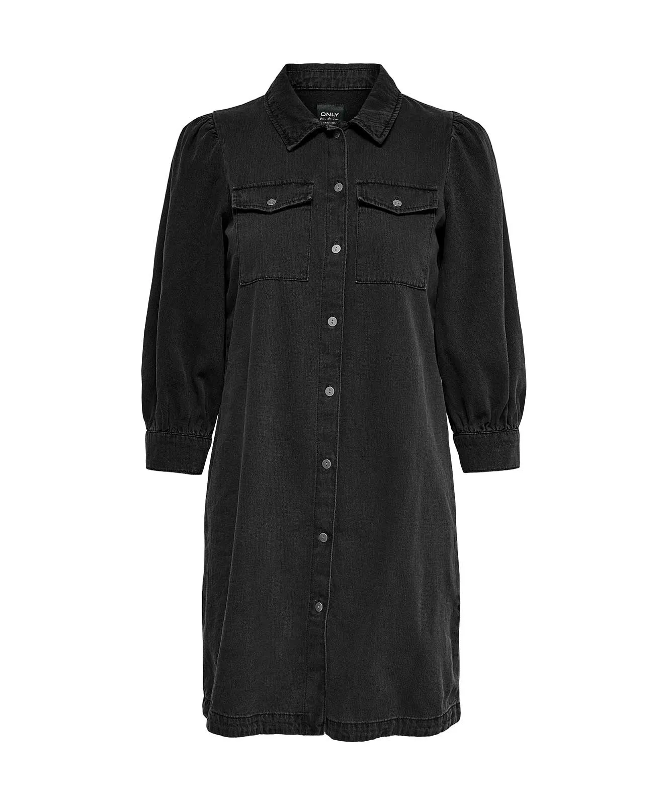 Damen Kleid Felica von Only in Washed Black