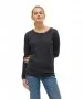 Damen Pullover Care von Vero Moda in Dark Grey Melange