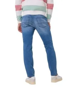 Pioneer Jeans Rando 1674 in Ocean Blue Used Whisker