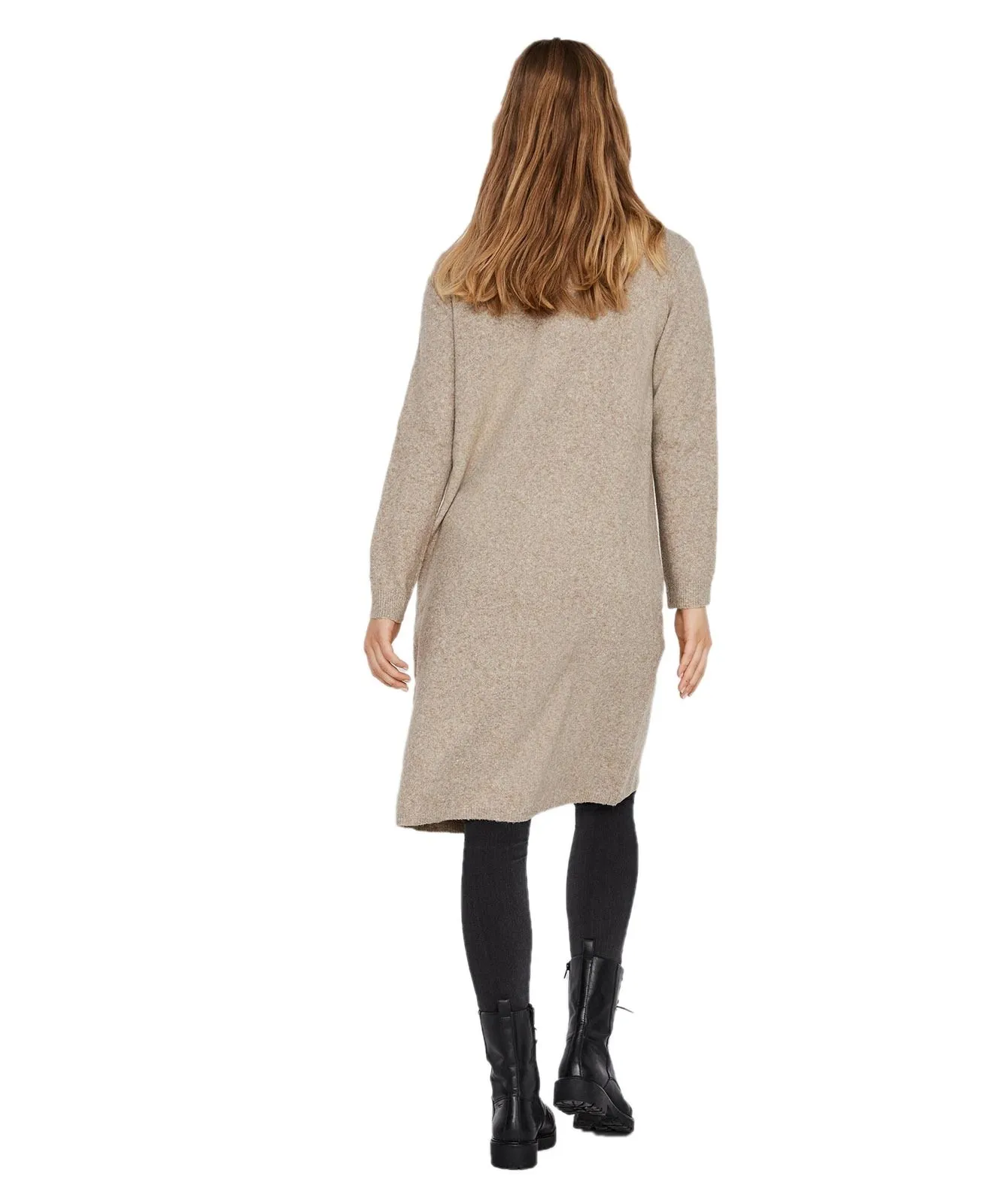 Damen Jacke Long Cardigan Doffy von Vero Moda in Sepia Tint