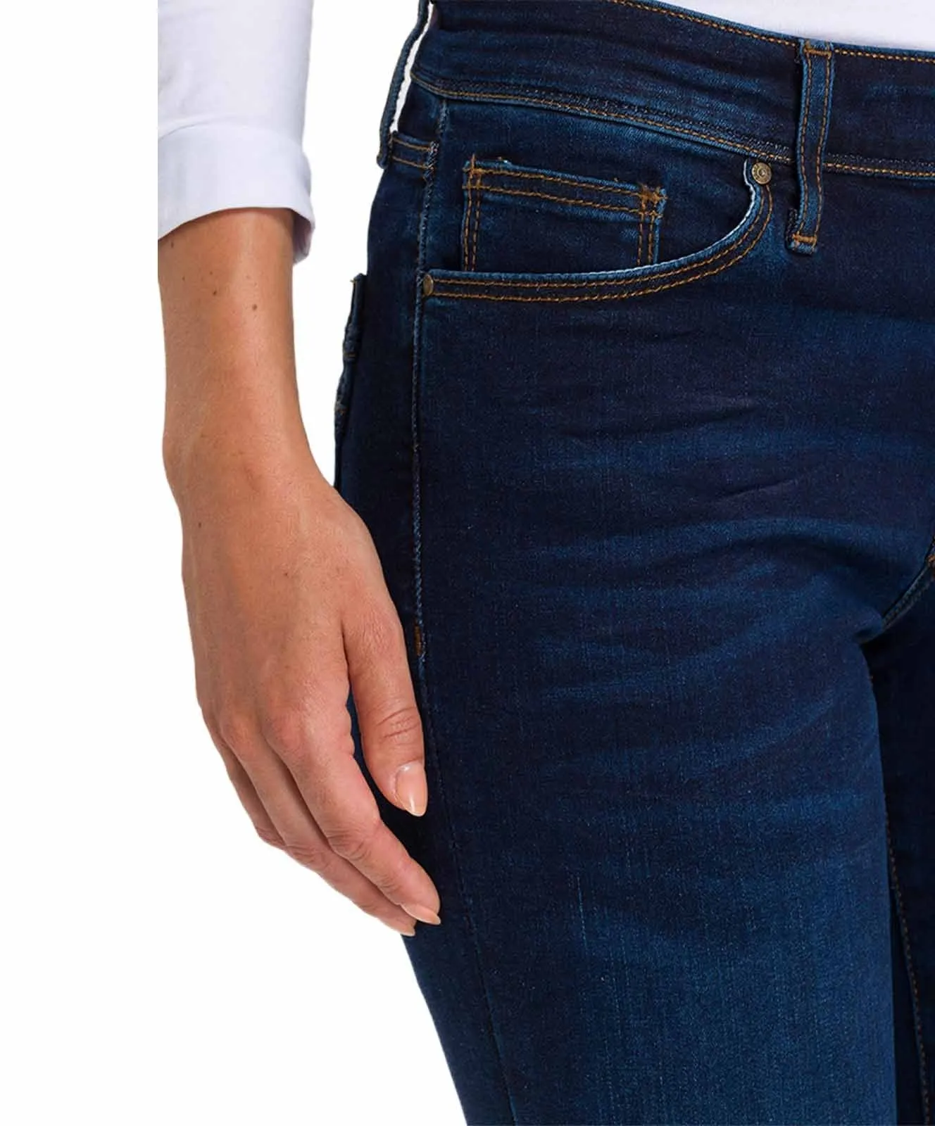 Damen Jeans Anya von Cross in Dark Blue