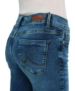 LTB Fallon Jeans in Mittelblau mit mittelhohem Bund