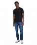 Herren Shirt Pique Polo von Lee in Black
