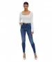 Damen Jeans Sophia von Vero Moda in Medium Blue Denim