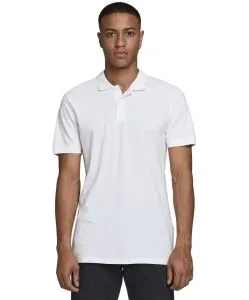 Jack & Jones Poloshirt Basic mit Slim Fit in Weiß