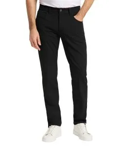 Pioneer Herren-Hose Rando Stretch Gabardine in Schwarz