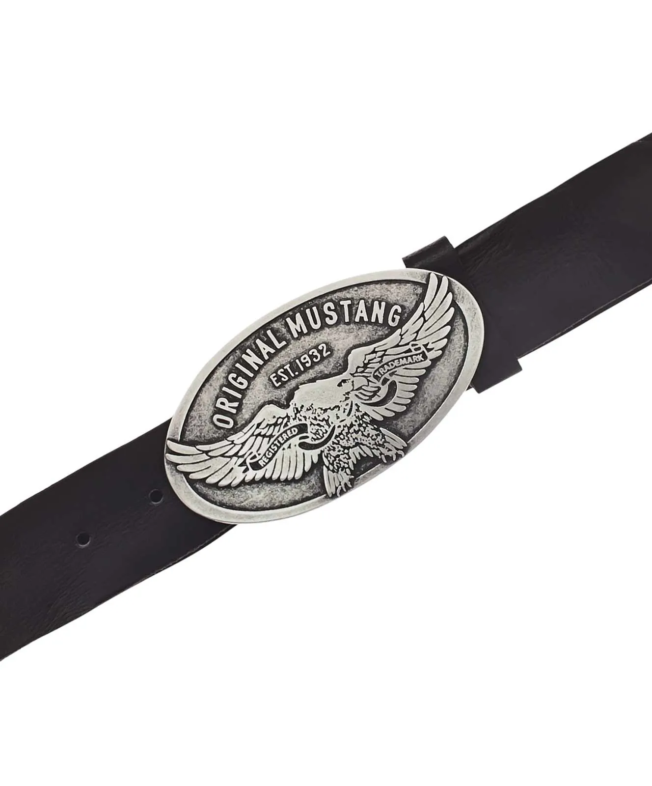 Herren Gürtel 40 mm Gürtel MG2069R13 von Mustang in Black