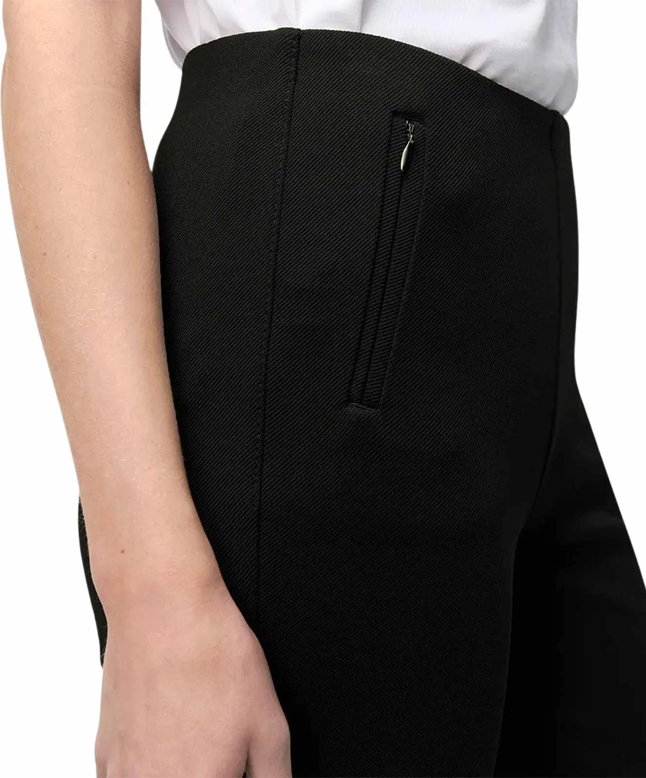 Damen Hose Boot Zip von MAC in Black