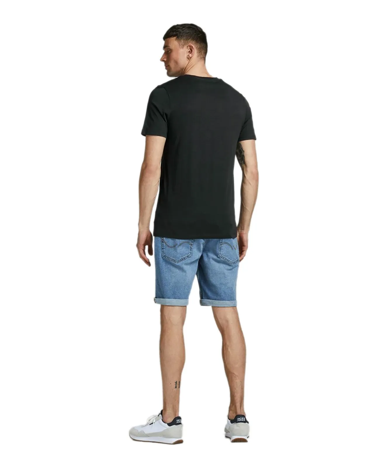 Herren Shirt Corp Logo Tee von Jack & Jones in Black