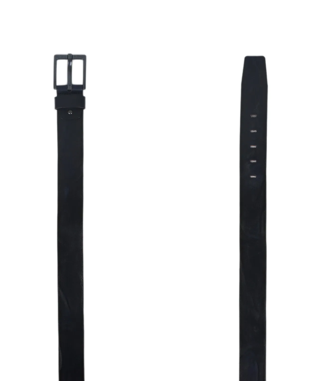 Herren Gürtel 4,5cm Walklederg.geprägt von Bernd Götz in Dunkelblau