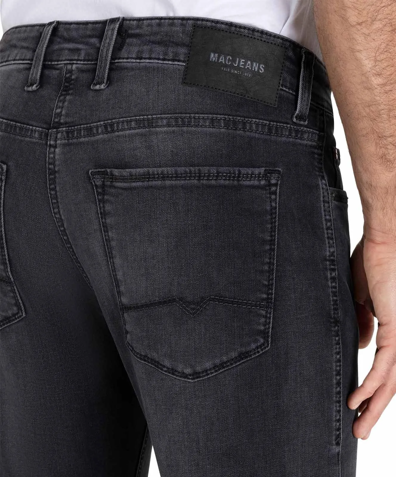Herren Jeans Greg von MAC in Black Black 3D