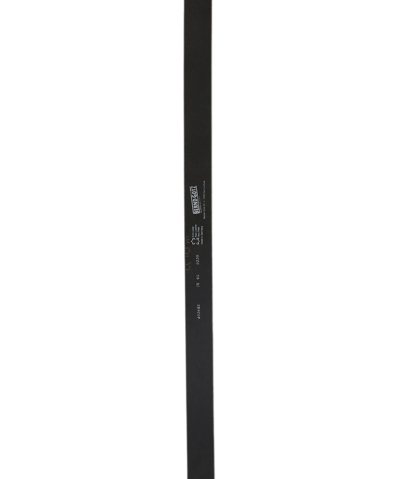 Herren Gürtel 402685 4cm Büffel Ledergürtel von Bernd Götz in Anthrazit