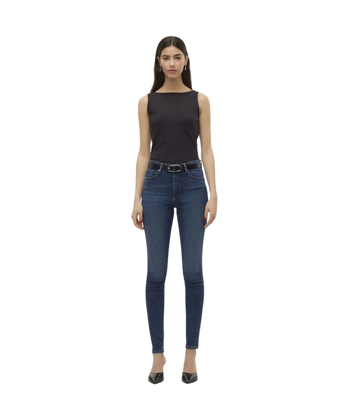 Damen Jeans Sophia von Vero Moda in Dark Blue