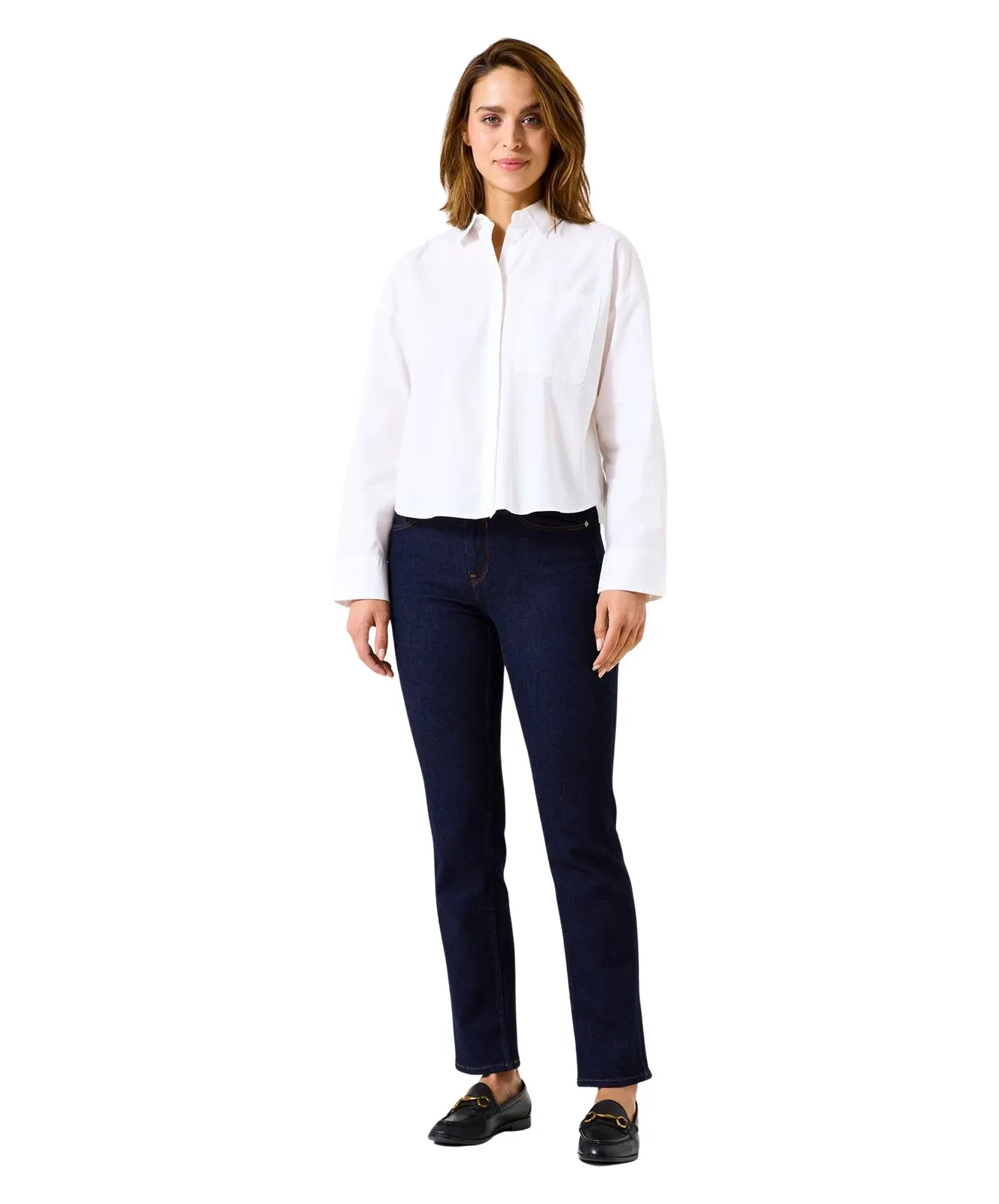 Damen Jeans Celia 248 von Garcia in Rinsed