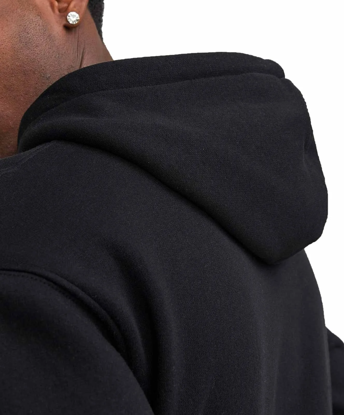 Herren Pullover Star Basic Sweat Hood von Jack & Jones in Black