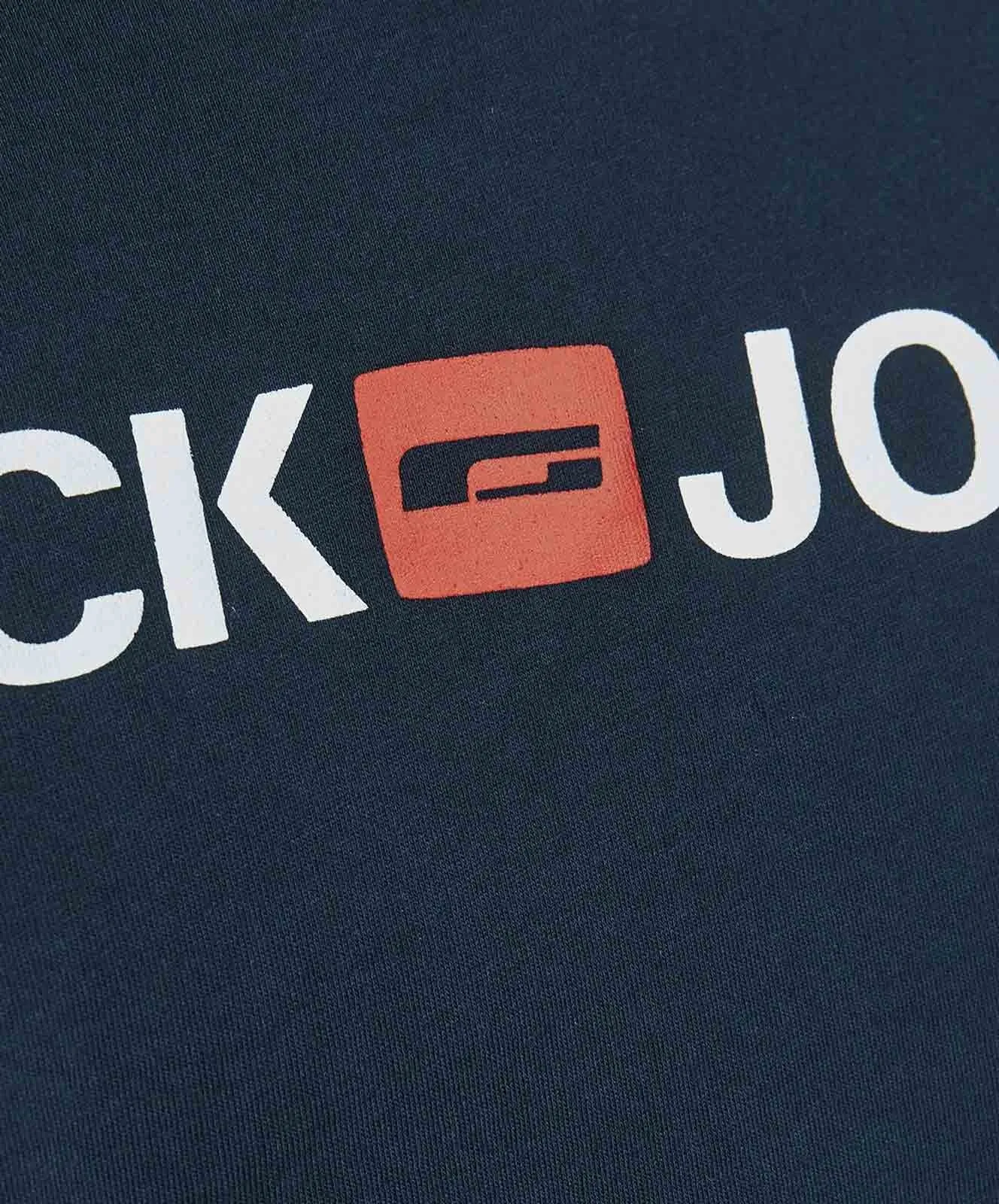 Herren Shirt Corp Logo Tee von Jack & Jones in Navy Blazer