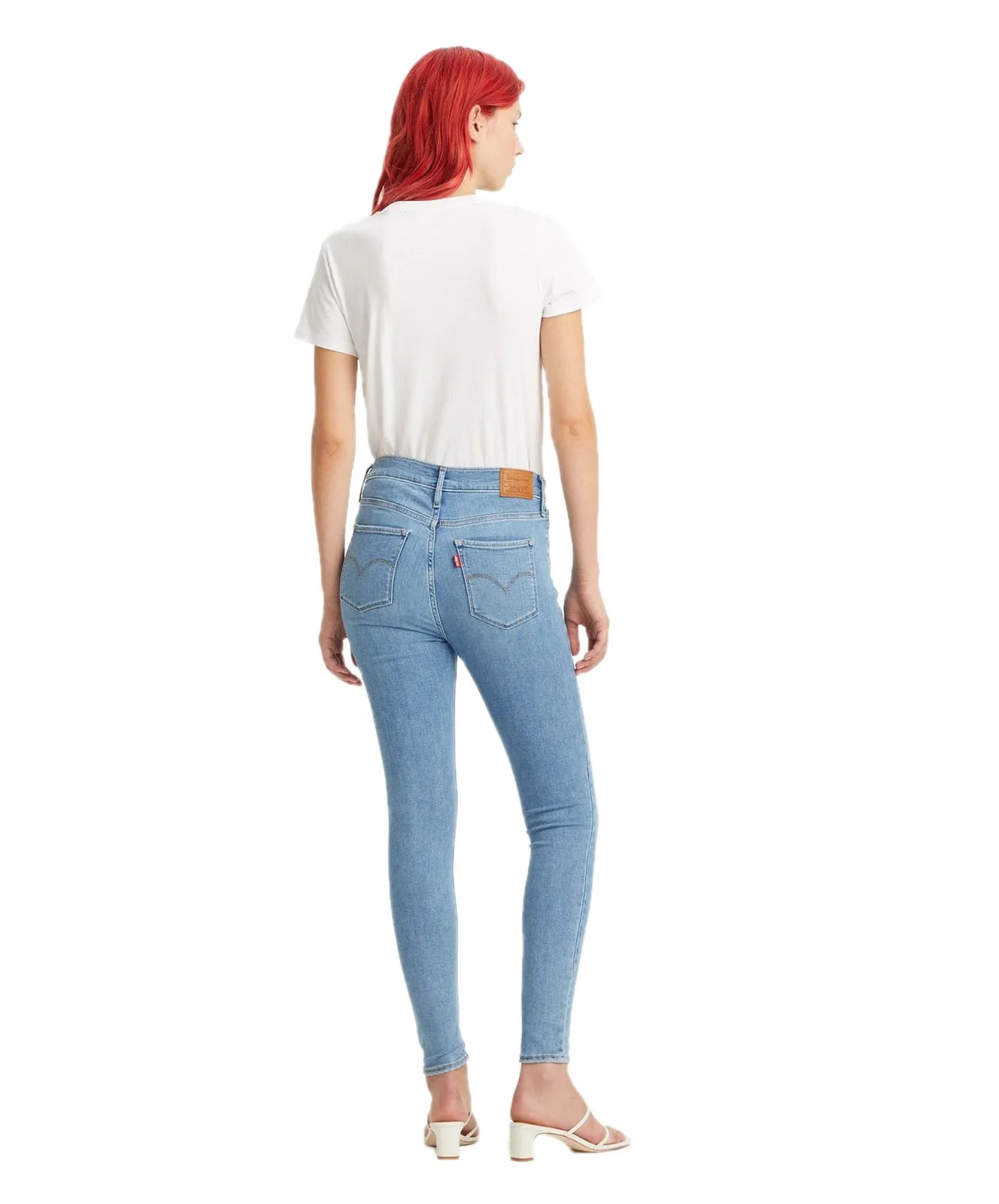 Damen Jeans 720 High Rise Super Skinny von Levis in Love Song Light