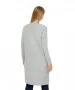 Damen Jacke Long Cardigan Doffy von Vero Moda in Light Grey Melange