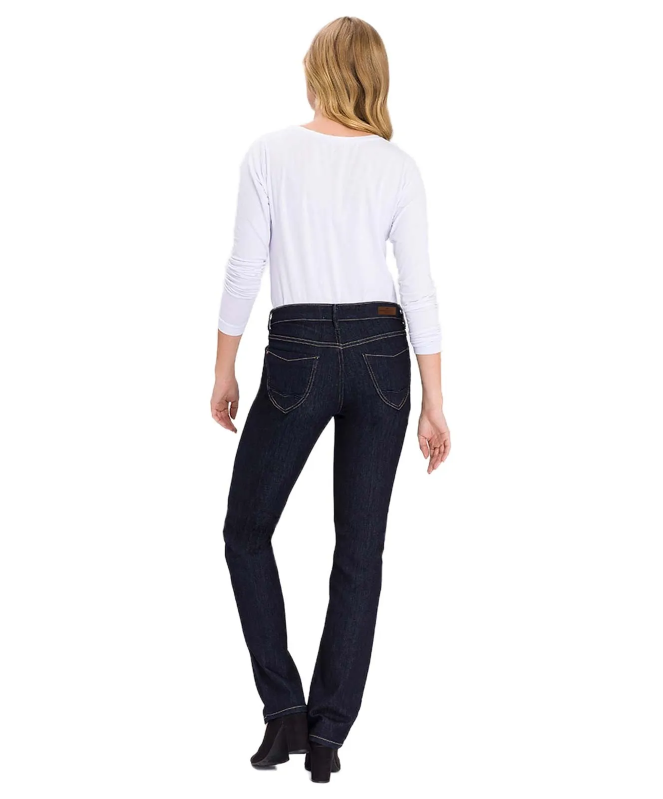 Damen Jeans Rose von Cross in Deep Blue