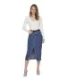 Damen Rock Siri von Only in Medium Blue