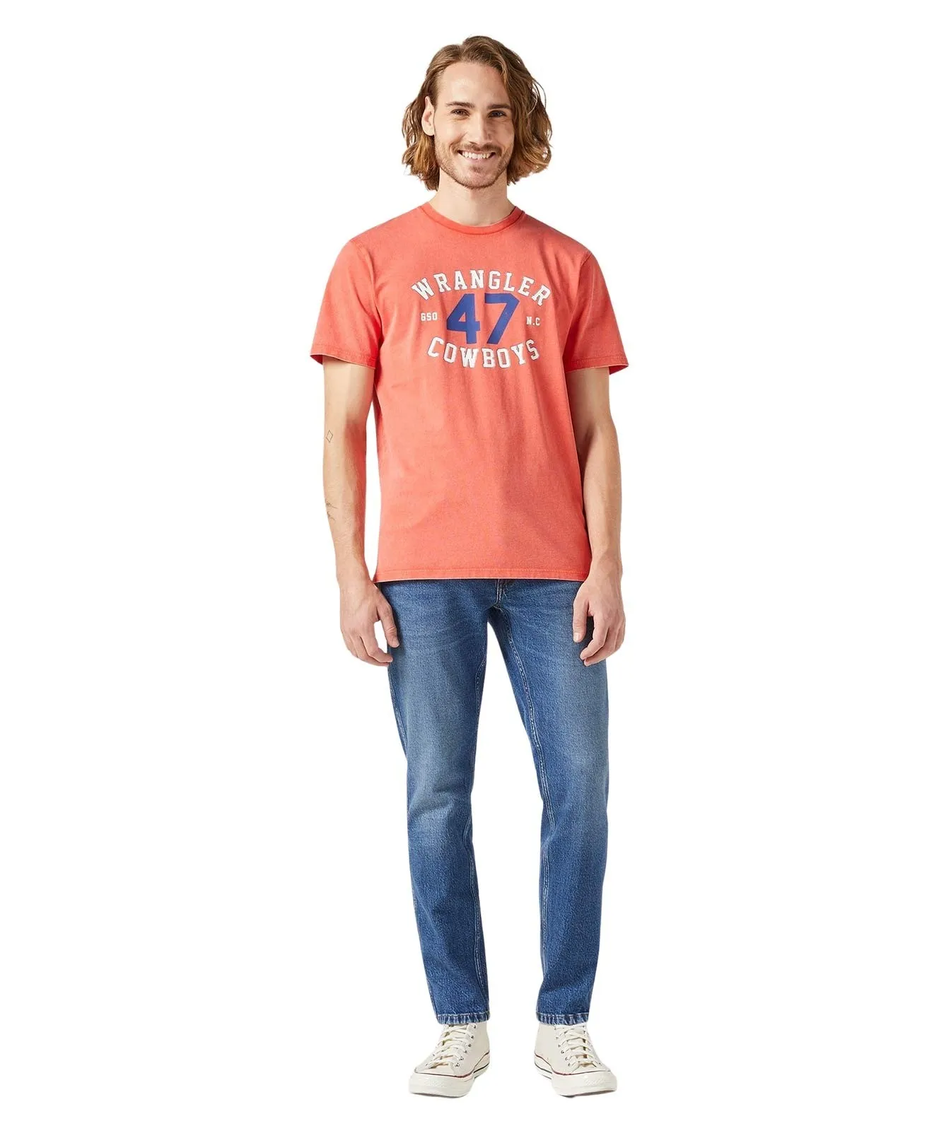 Herren Jeans River von Wrangler in Seeing Double