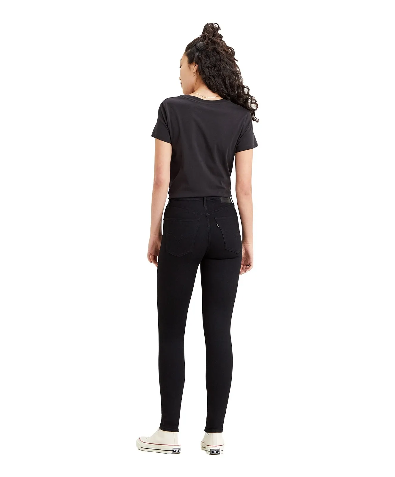 Damen Jeans Mile High von Levis in Black Celestial