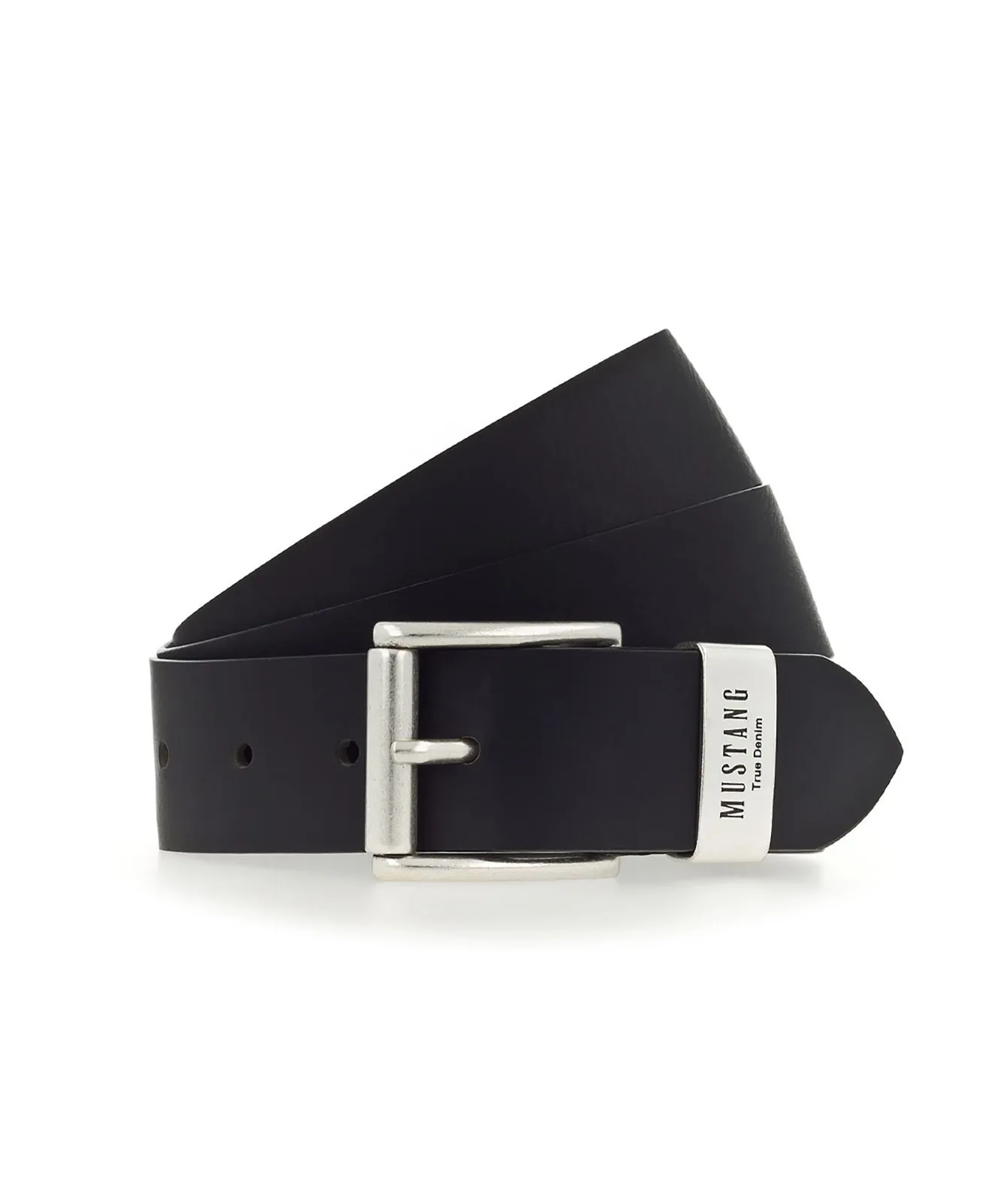 Herren Gürtel 40 mm Gürtel MG2104R04 von Mustang in Black