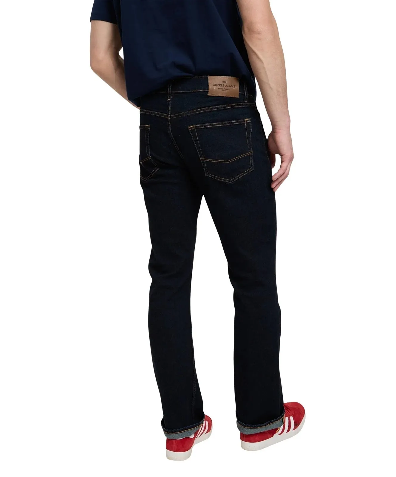 Herren Jeans Colin von Cross in Dark Blue