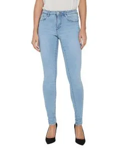 Vero Moda Tanya Jeans Skinny fit in hellblauer Waschung