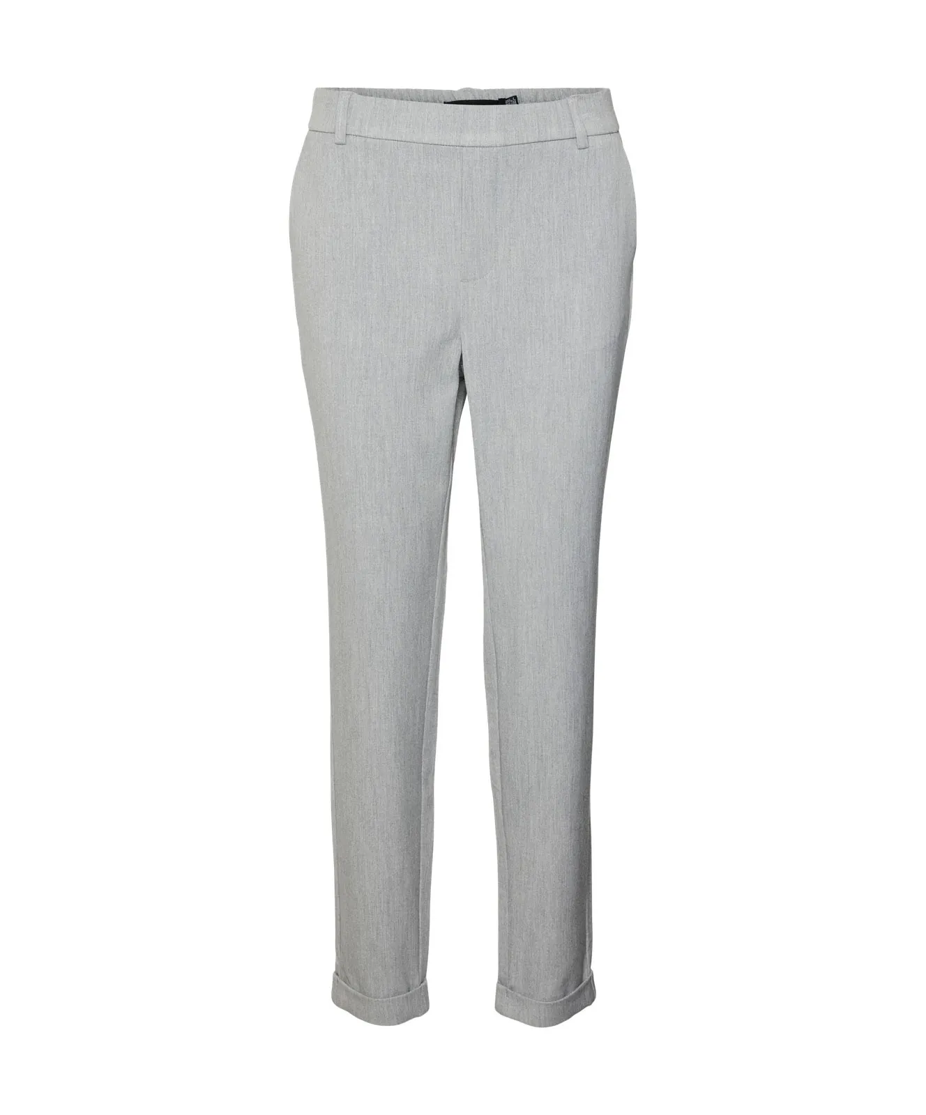 Damen Hose Maya von Vero Moda in Light Grey Melange