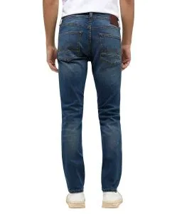 Mustang Herren Jeans Slim Fit Vegas im Used Look