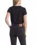 Levi's T-Shirt in Schwarz mit kleinem Marken-Logo - Hinten