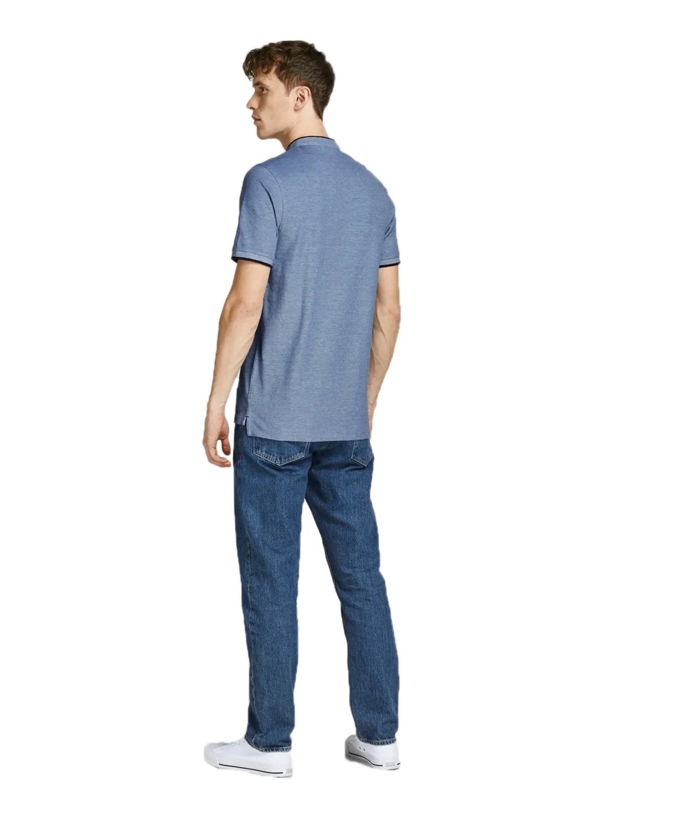 Herren Shirt Paulos Mao von Jack & Jones in Bright Cobalt