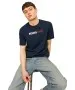Herren Shirt Corp Logo Tee von Jack & Jones in Navy Blazer PLAY 5