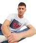 Herren Shirt Corp Logo Tee von Jack & Jones in White