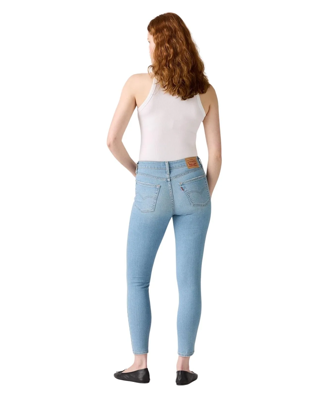 Damen Jeans 721 High Rise Skinny von Levis in Simplest Solution