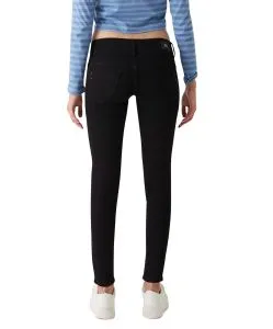 LTB Molly Jeans mit Super Slim Fit in Schwarz