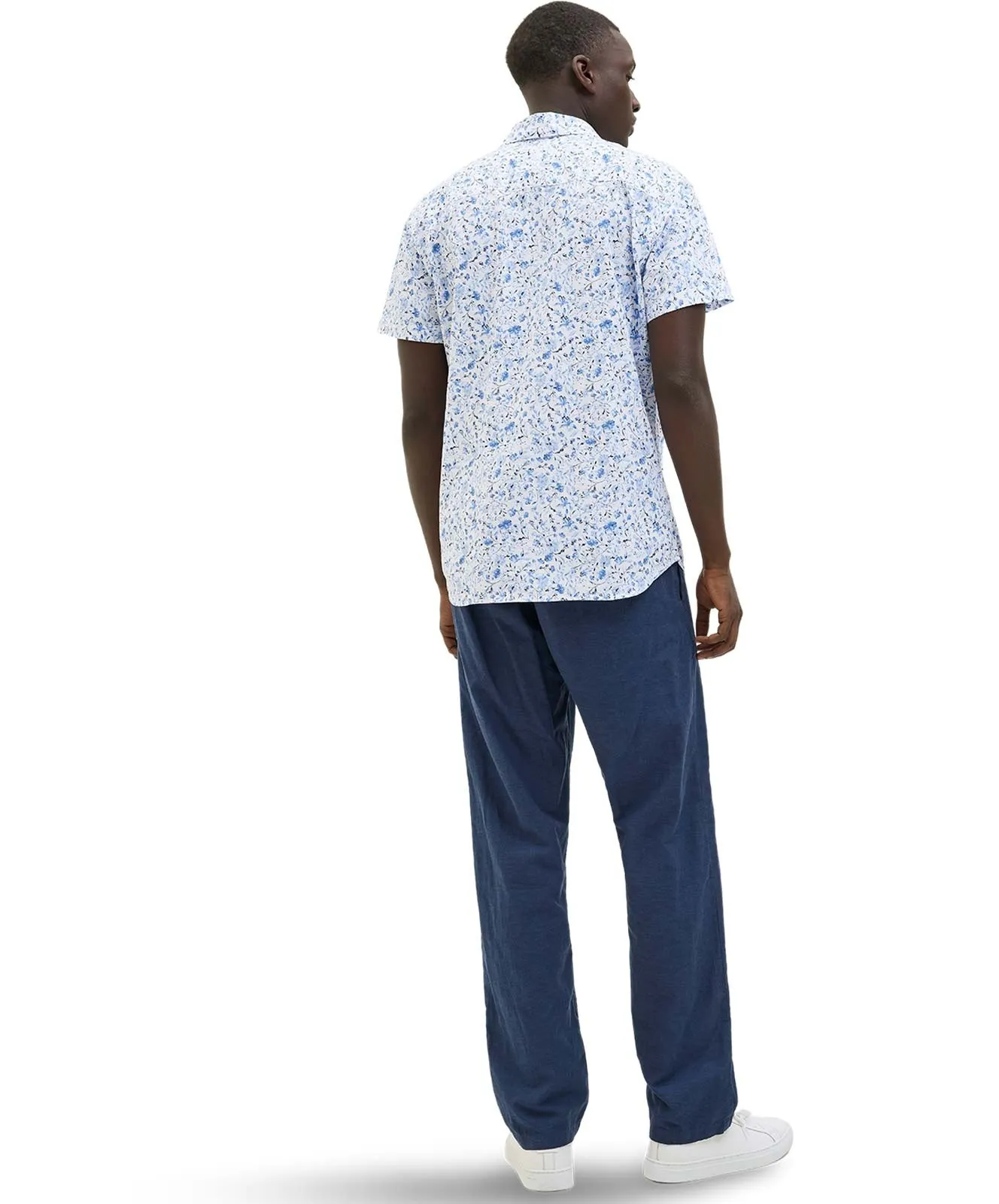 Herren Hemd Summer Print von Jack & Jones in Super Sonic
