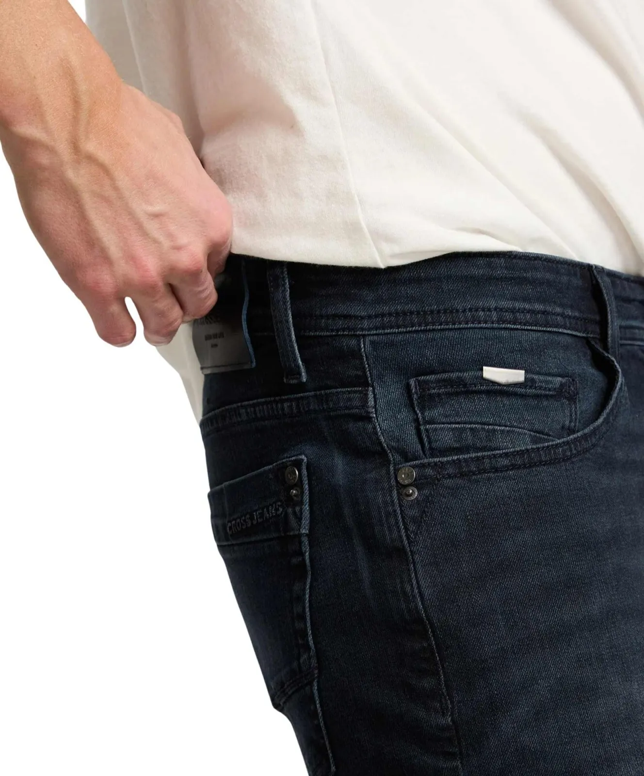 Herren Jeans Antonio von Cross in Blue Black