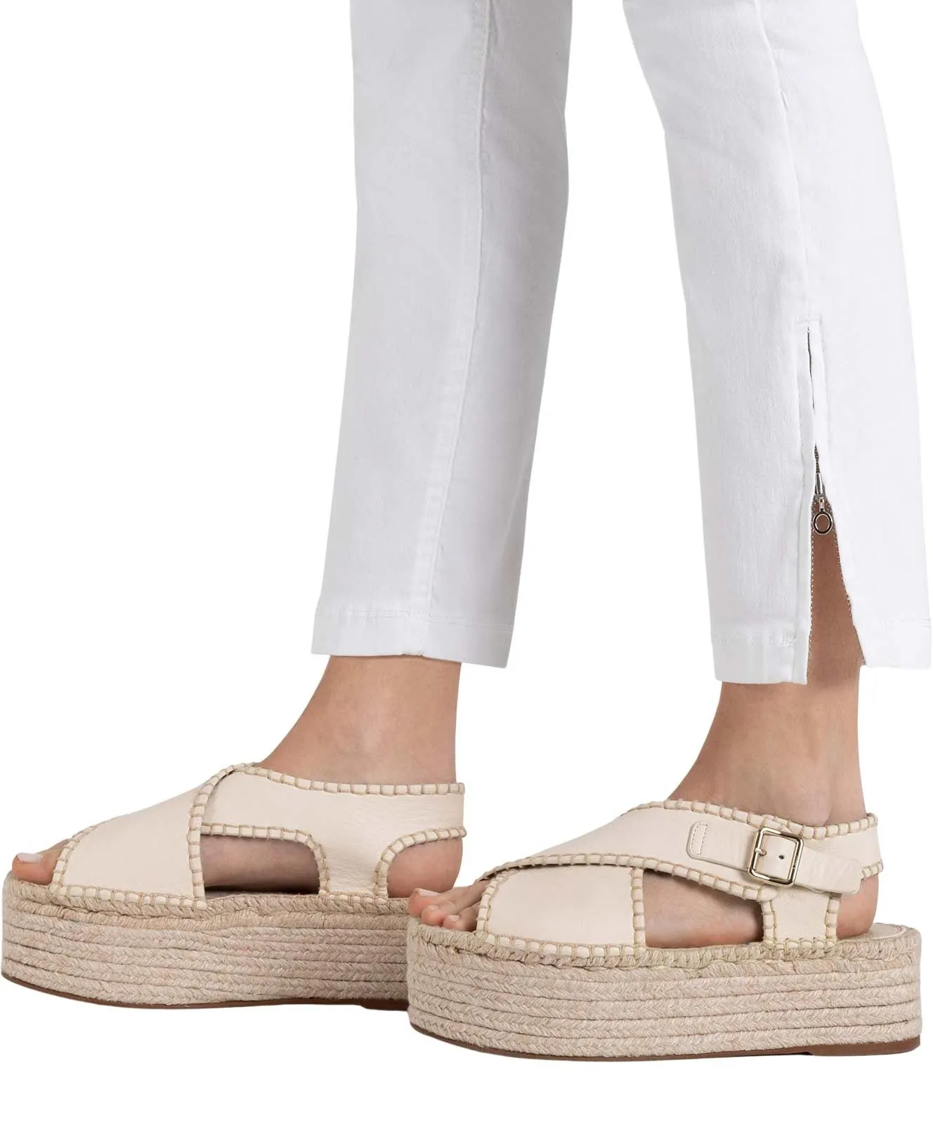 Damen Jeans Dream Chic von MAC in White Denim