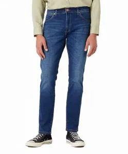Wrangler Larston Jeans Tapered in Used Waschung
