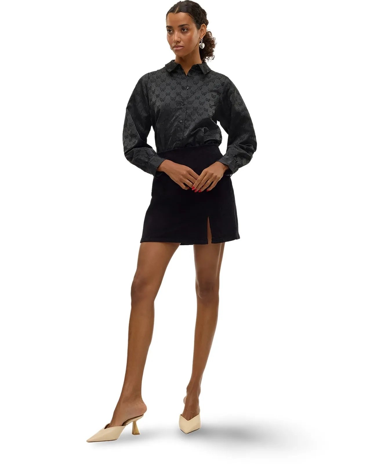 Damen Rock Lula von Vero Moda in Black
