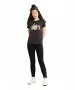 Damen Jeans Mile High von Levis in Black Celestial