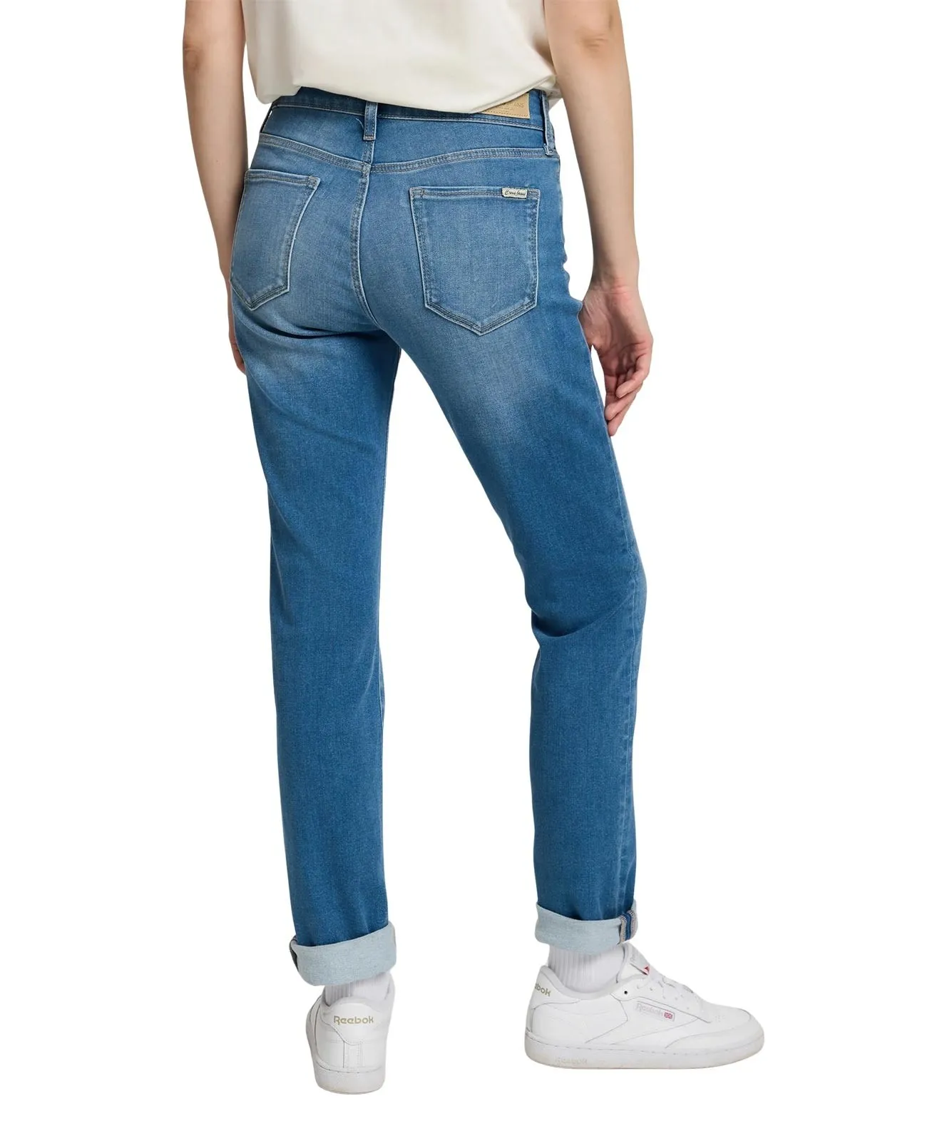 Damen Jeans Anya von Cross in Light Mid Blue