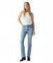 Damen Jeans 725 High Rise Bootcut  von Levis in Blue Wave Light