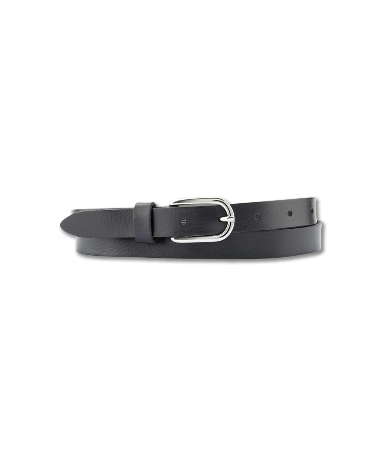 Damen Gürtel 2cm Nappaledergürtel von Bernd Götz in Schwarz