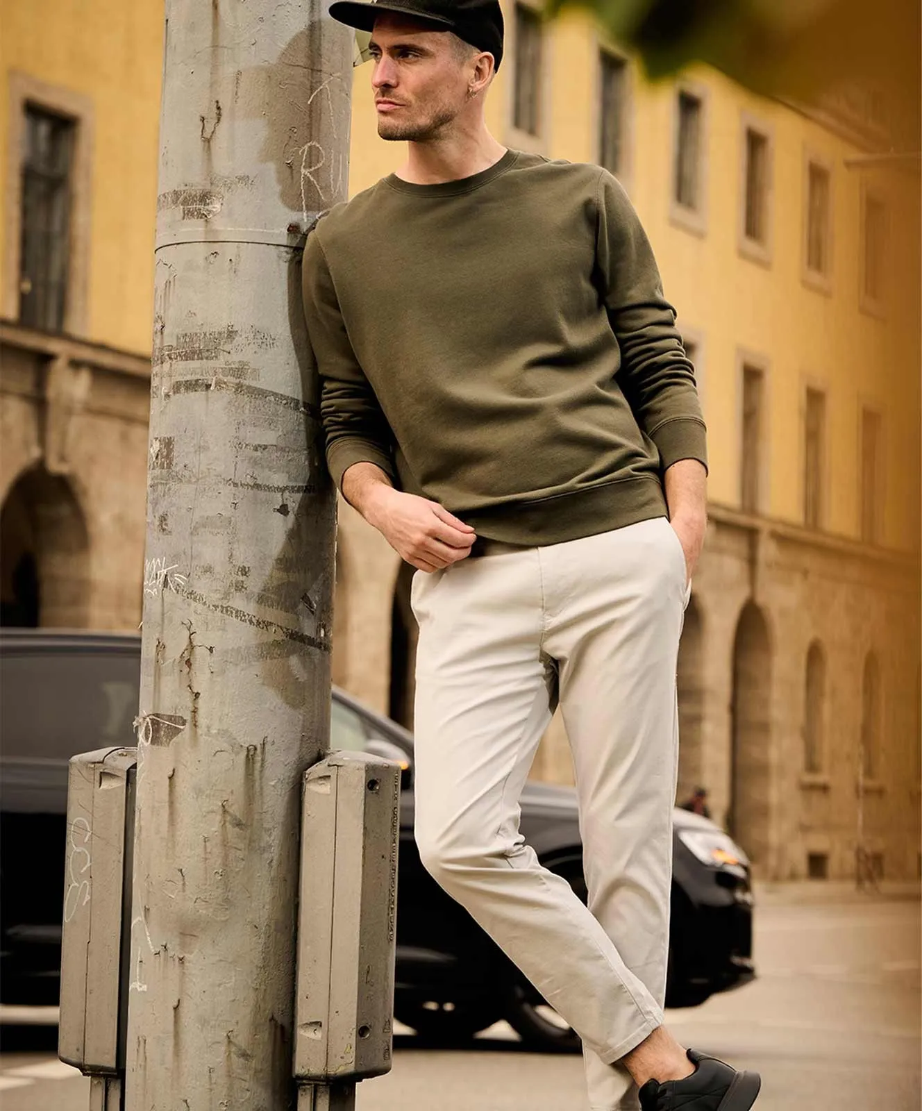 Herren Hose Griffin von MAC in Silver Grey