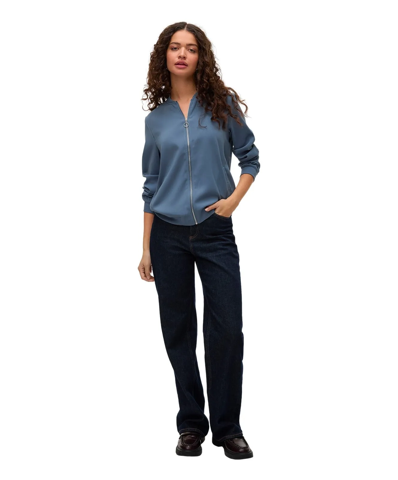 Damen Jacke Coco von Vero Moda in China Blue