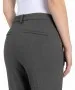 Damen Hose Chino Turn Up von MAC in Silver Shadow Melange