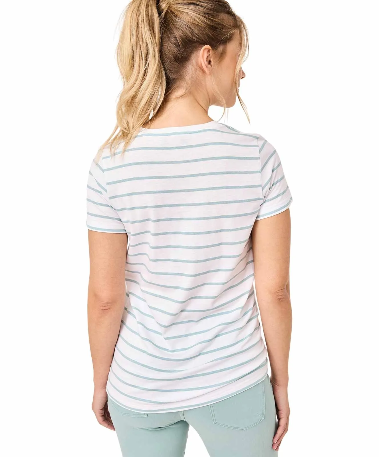 Damen Shirt Short Sleeve von Paddocks in Powder Green
